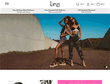 Tablet Screenshot of linzi.com